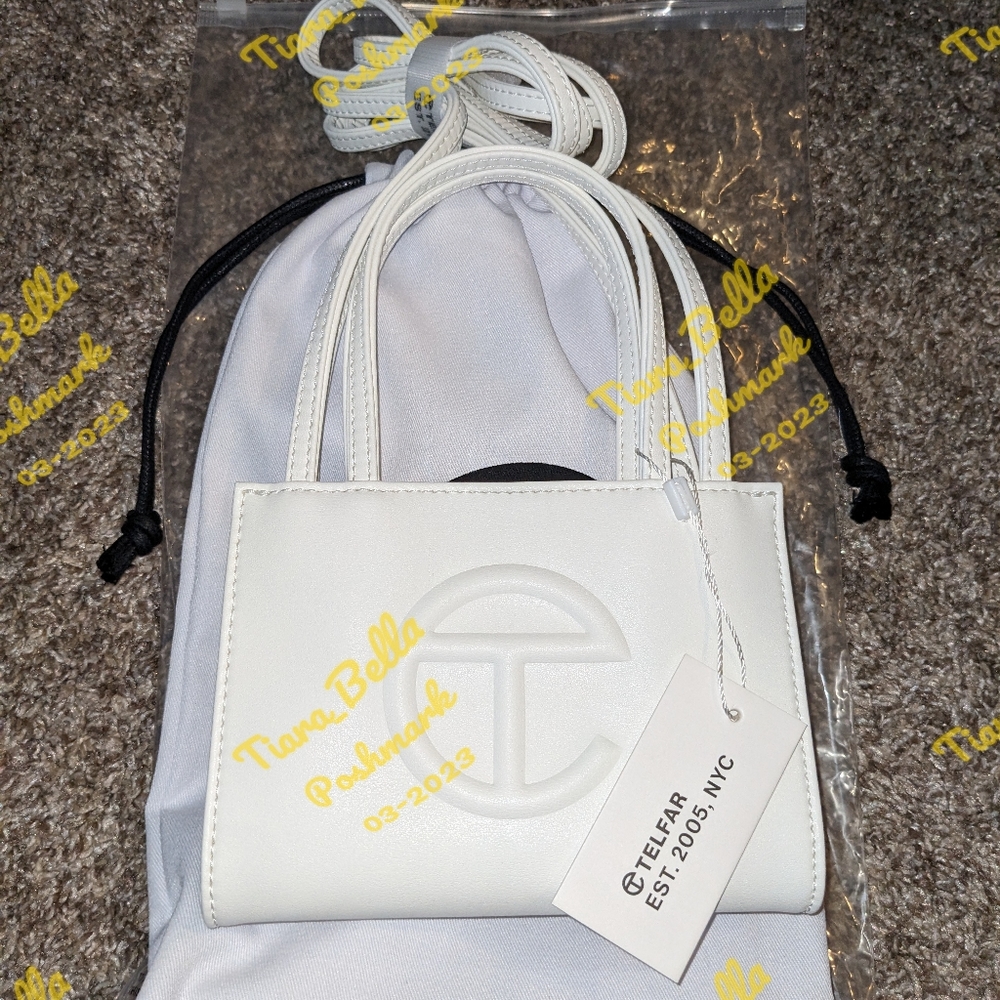 Telfar Bag Purse - Small White - NWT!